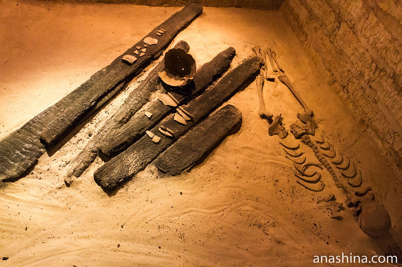 Реконструкция археологического раскопа, Старая Ладога