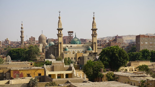 Khanqah-Mausoleum of Farag Ibn Barquq, the City of Dead, the Northern Cemetery, Cairo, Egypt.