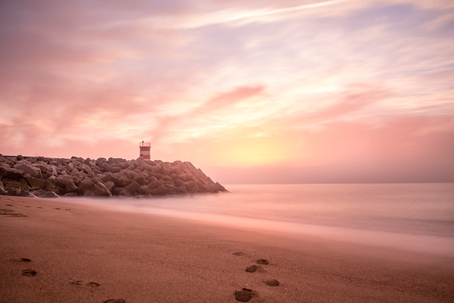 Sunset and a Lighthouse