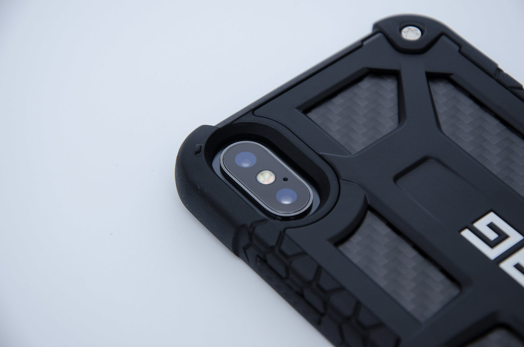 180105-UAG iPhone X 頂級版耐衝擊保護殼-碳黑-D5100-014