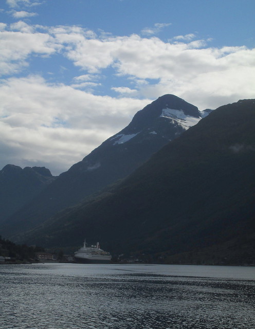 SS Black Watch and Hill, Olden, Norway