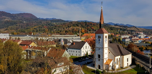 styria kapfenberg kirche church austria herbst hochsteiermark obersteiermark