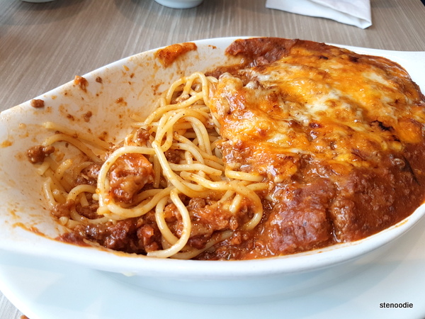 Baked Spaghetti Bolognese
