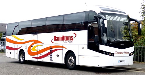 H9 UKA ‘Hamiltons Coaches’, Kettering. Volvo B12 / Jonkheere on Dennis Basford’s railsroadsrunways.blogspot.co.uk’