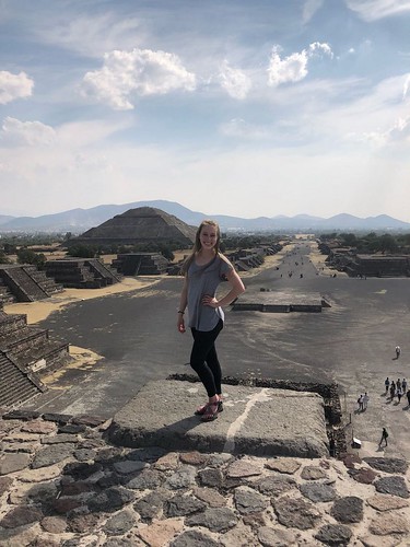 Emily Smith at Teotihuacan. #StudyAbroadBecause it will expand your world