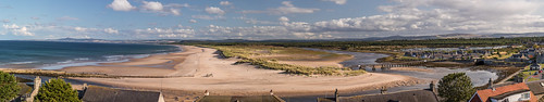 summer beach scotland moray river landscape bridge dunes walking riverlossie panorama beachscape holiday lossiemouth