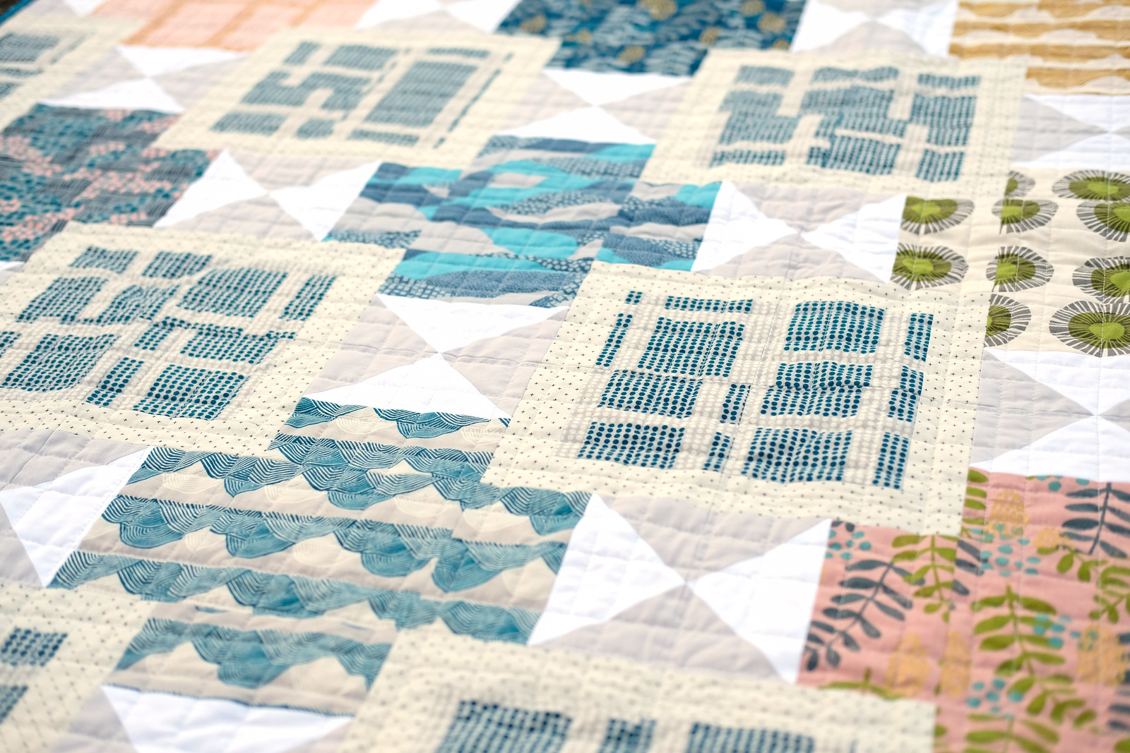 Imagined Landscapes - The Mary Quilt Pattern Kitchen Table Quilting