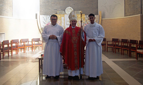 Bishop Paul confers Ministry of Acolyte