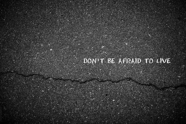 2018.09.18_261/365 - don't be afraid to live