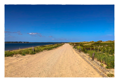 road large sky beach ocean duxbury massachusetts unitedstates us 2018 0918