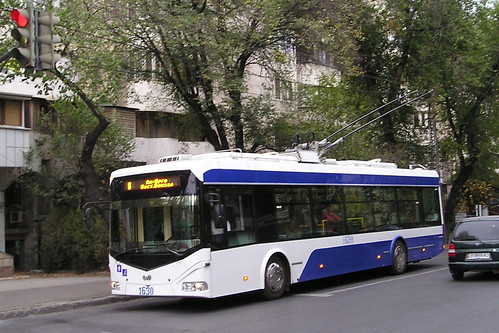 trolleybus bishkek kyrgystan trolza