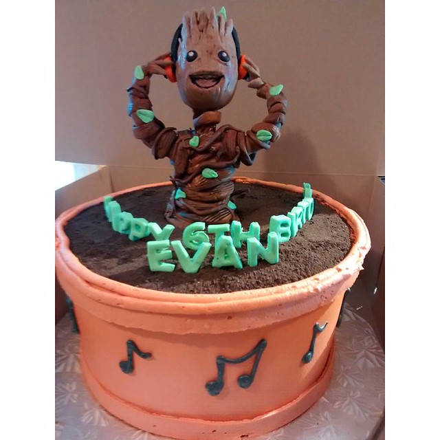 Musical Groot Cake by Tricia's Cakes