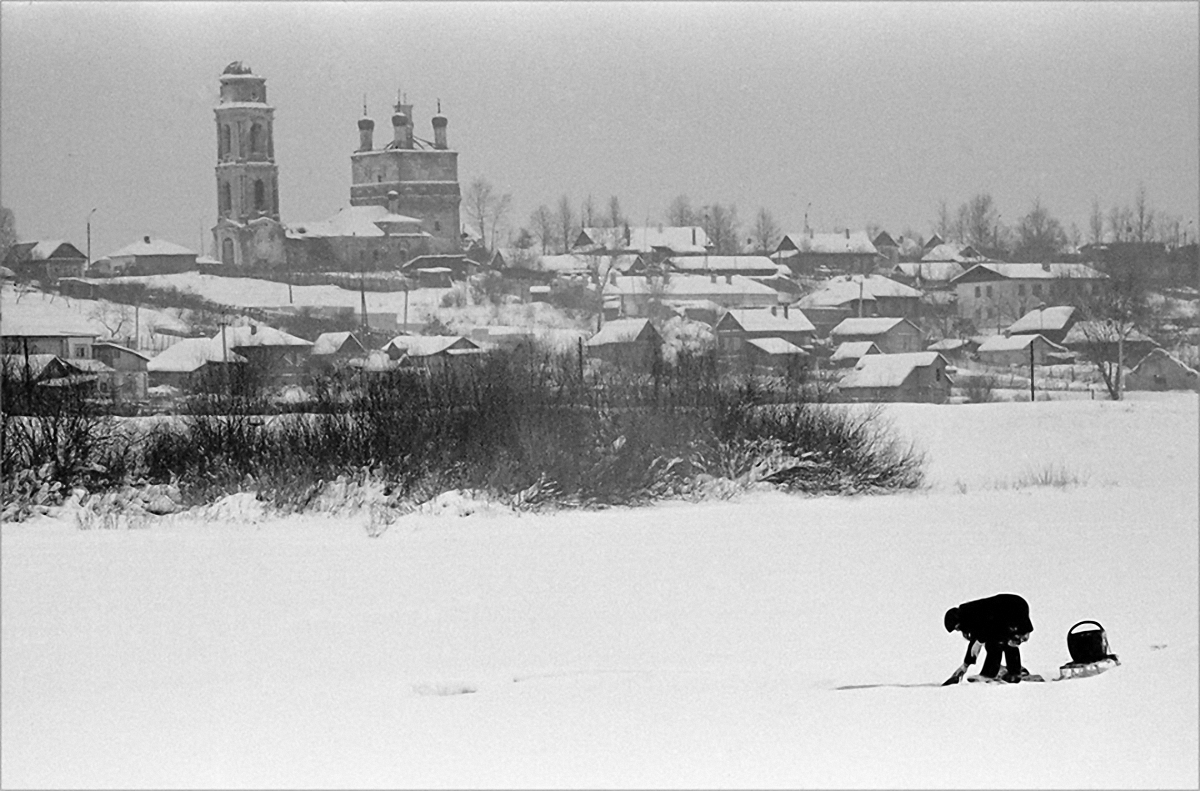 1986. Полоскание белья. Боровск