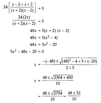 CBSE Sample Papers for Class 10 Maths Paper 3 Ans 27.2