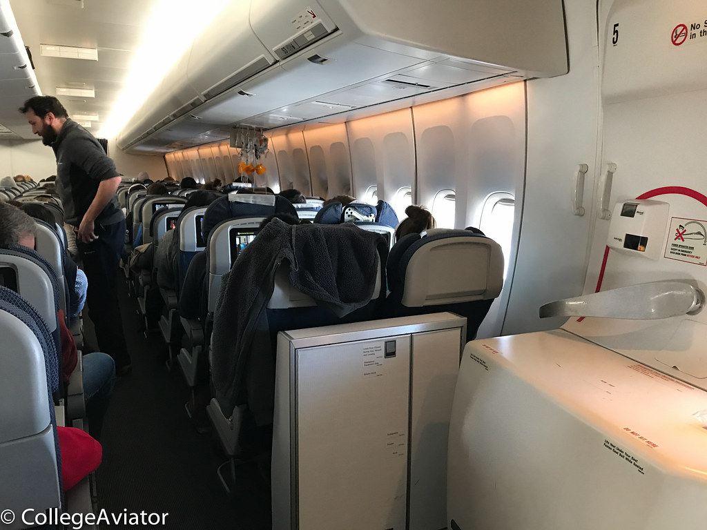 Review of British Airways flight from London to New York in Economy