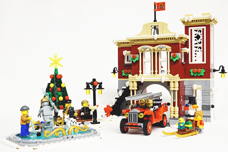 Featured image of post Lego 10263 Moc I bought the 10263 set three times and built a fire station moc out of it