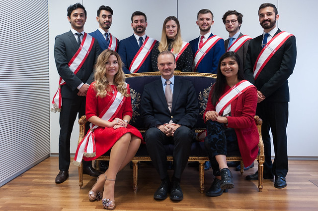 Student Representatives of the Manuel Marín Promotion.2018-2019