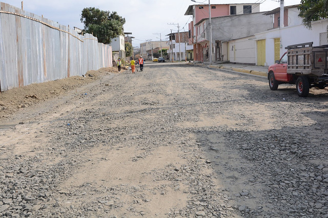 La calle Colibrí será asfaltada junto a otras arterias viales