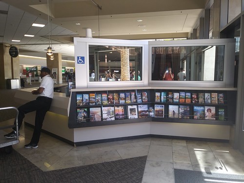 Tourist/visitor information desk, John Wayne Airport, Orange County, California