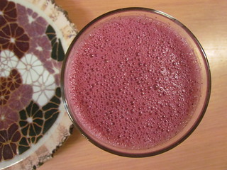 Blissful Blueberry Oatmeal Smoothie