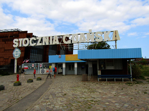 Gdansk Shipyard entrance gate