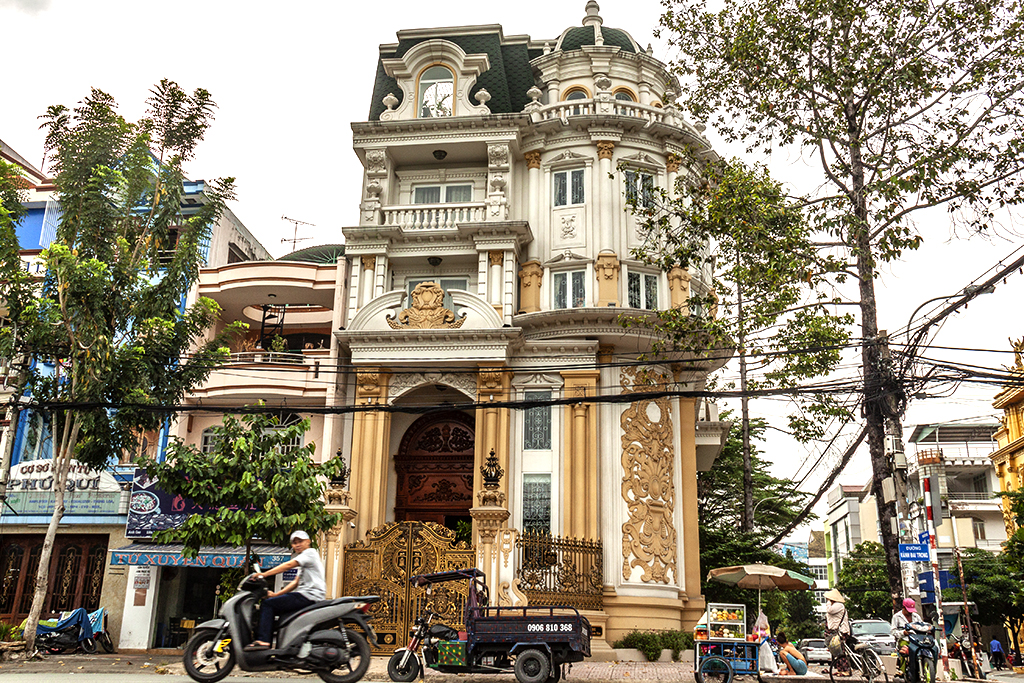 Large European styled building in Binh Tan--Saigon