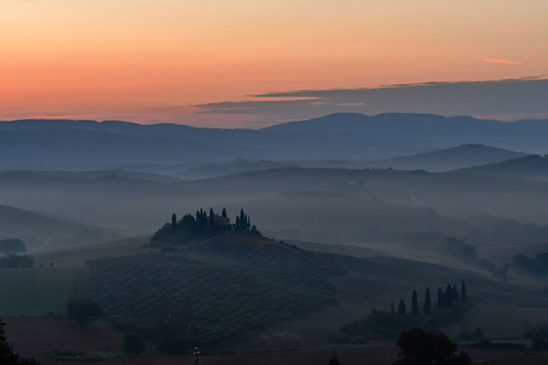 Today morning in San Quirico d'Orcia [EXPLORE]