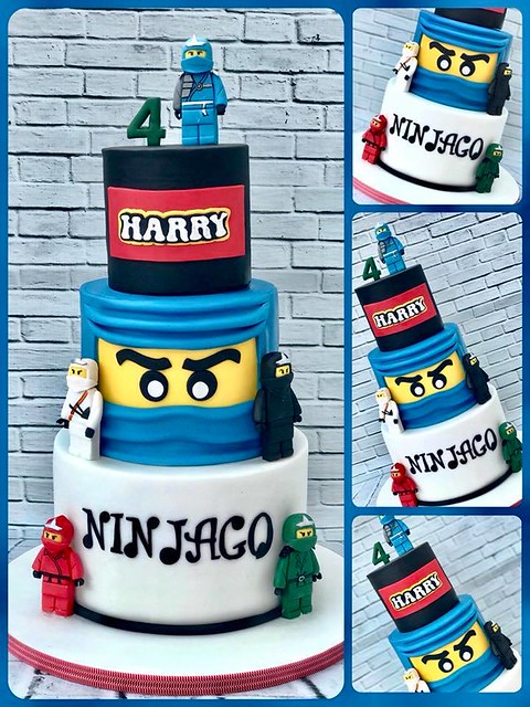 Lego Ninjago Themed Cake by Bake-Up