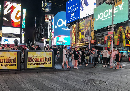 Times Square Advertising Overload, New York