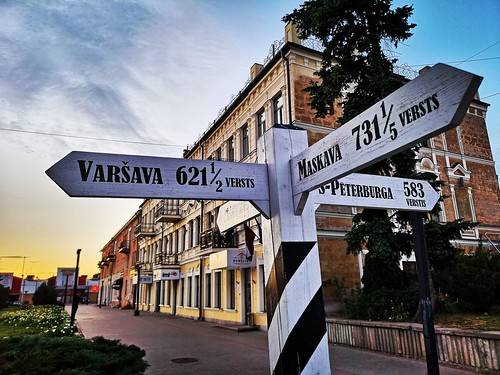 latvia latvija letonia lettonie lettonia lettland daugavpils roadtrip holiday baltic baltics sign signpost sunset