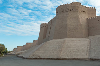 Stadtmauer Itchan Kala, Kunja Ark Zitadelle, Chiwa