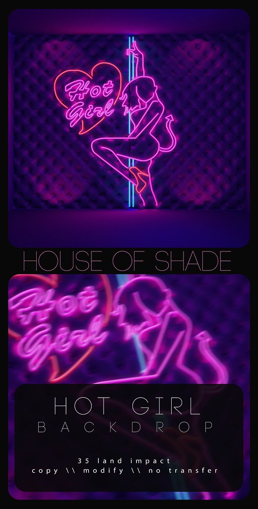 House of Shade – Hot Girl Backdrop