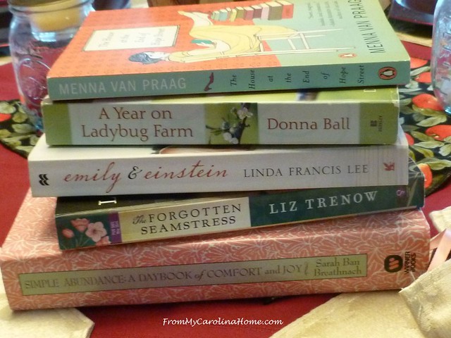 Autumn Jubilee Books and Reading at FromMyCarolinaHome.com