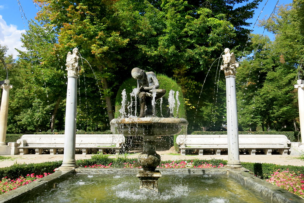 Jardines de Aranjuez el 9 de octubre de 2018