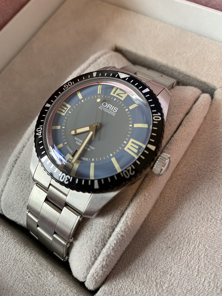 Oris 65 deauville clearance blue