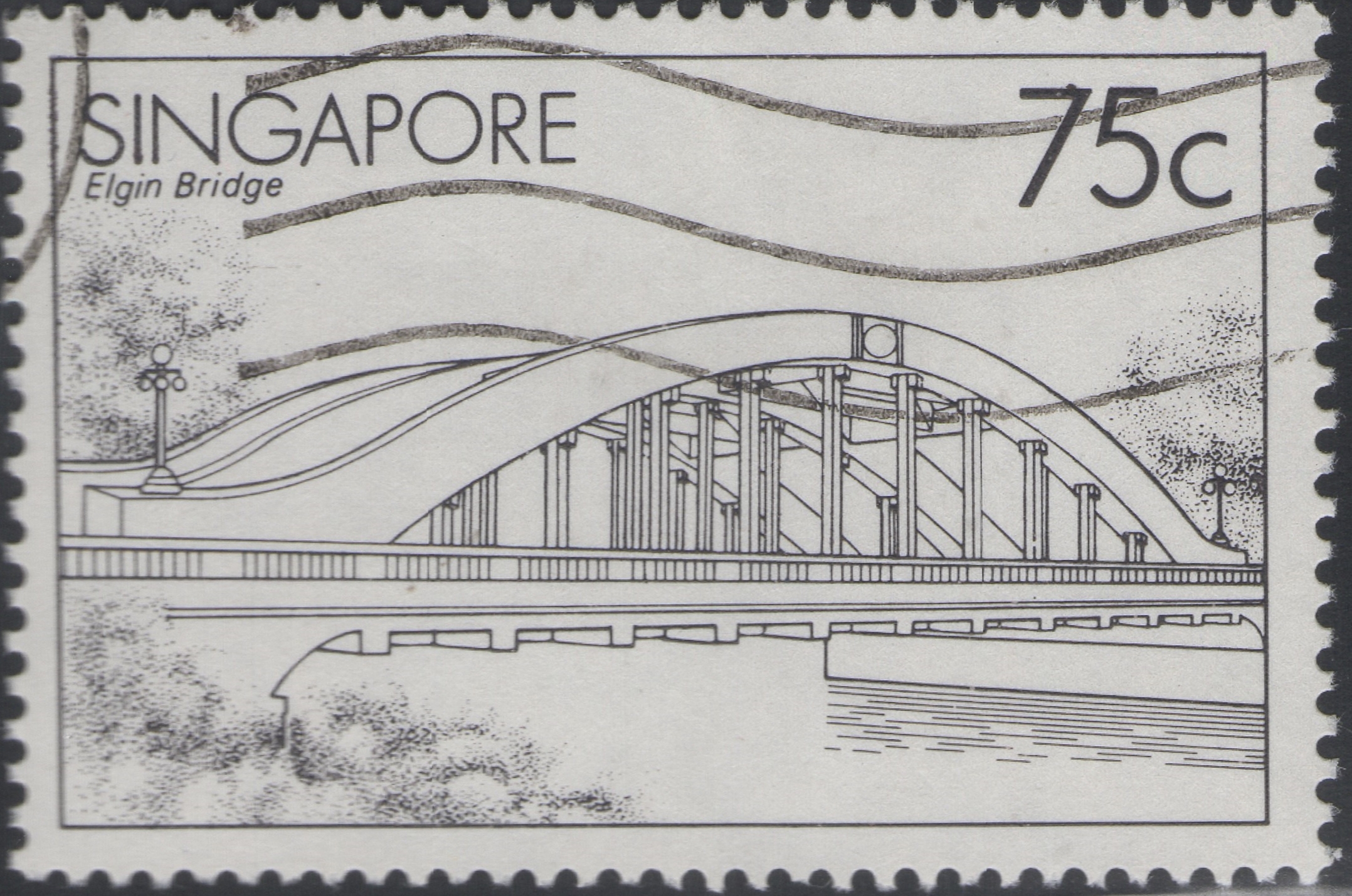 Singapore - Scott #451 (1985)