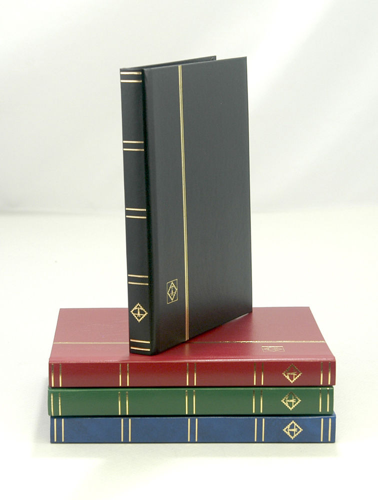Lighthouse stockbooks, made by Leuchturm of Germany
