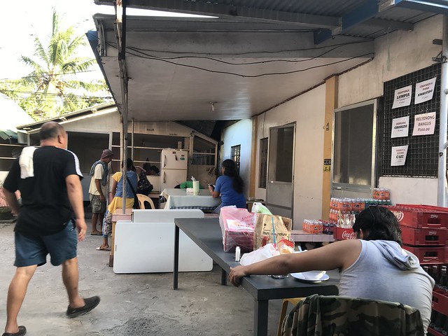 Kap Esing's compound, dining area