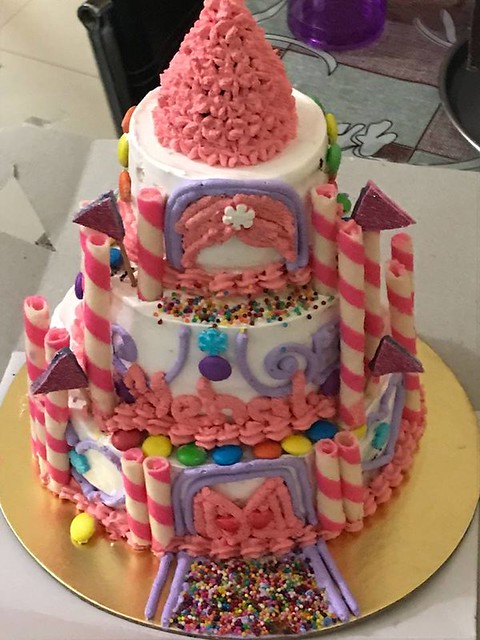 Lil Princess Castle Cake by Relish Delight