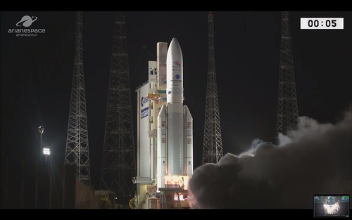 国際水星探査計画BepiColombo/アリアン５型ロケット打上げライブ中継