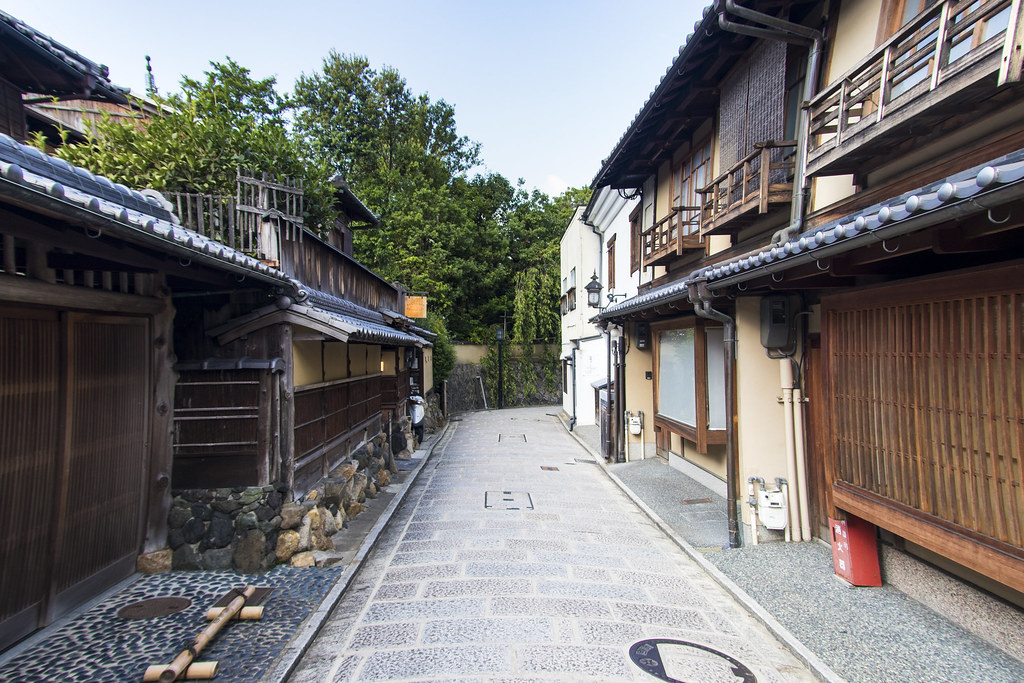 Alley in Kyoto, Japan