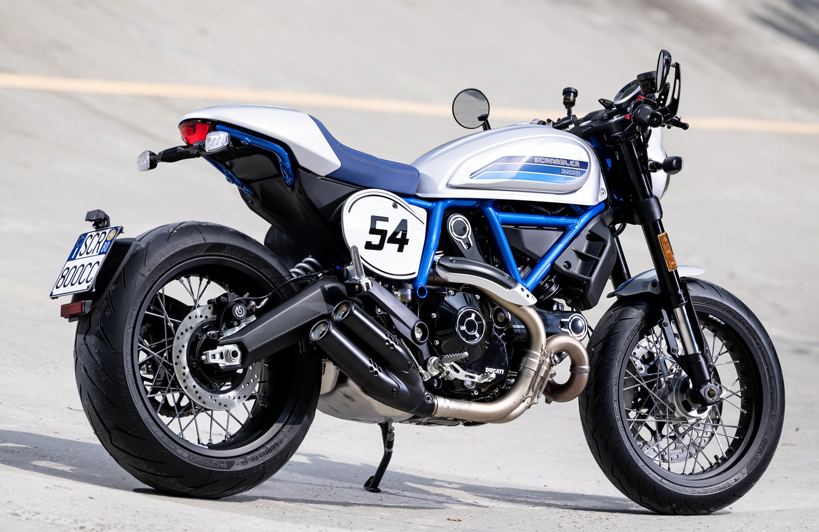 Ducati SCRAMBLER 800 Cafe Racer 2019 - Fiche moto