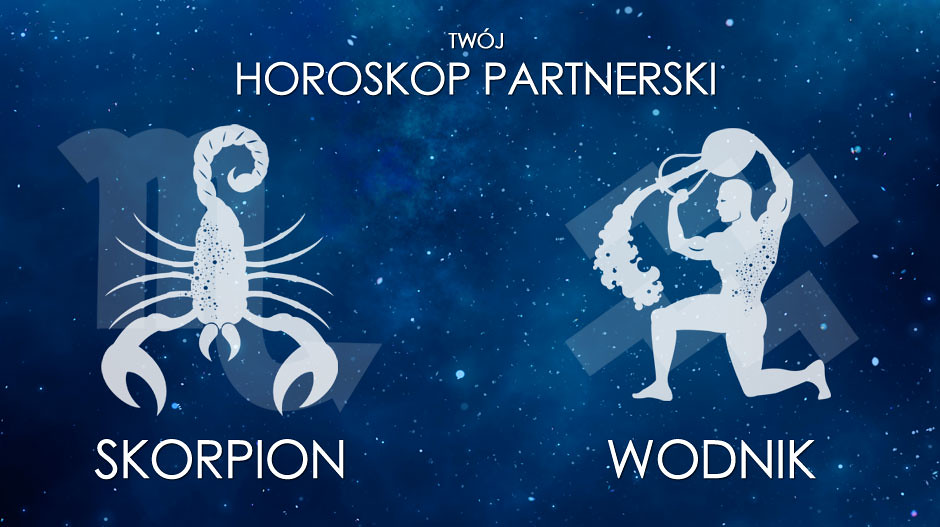 Horoskop partnerski Skorpion Wodnik