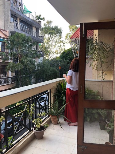 Home Sweet Home - A Lady's Balcony, South Delhi