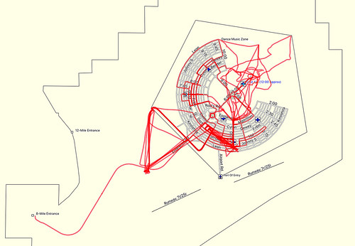 GPS Tracks From Burning Man 2019