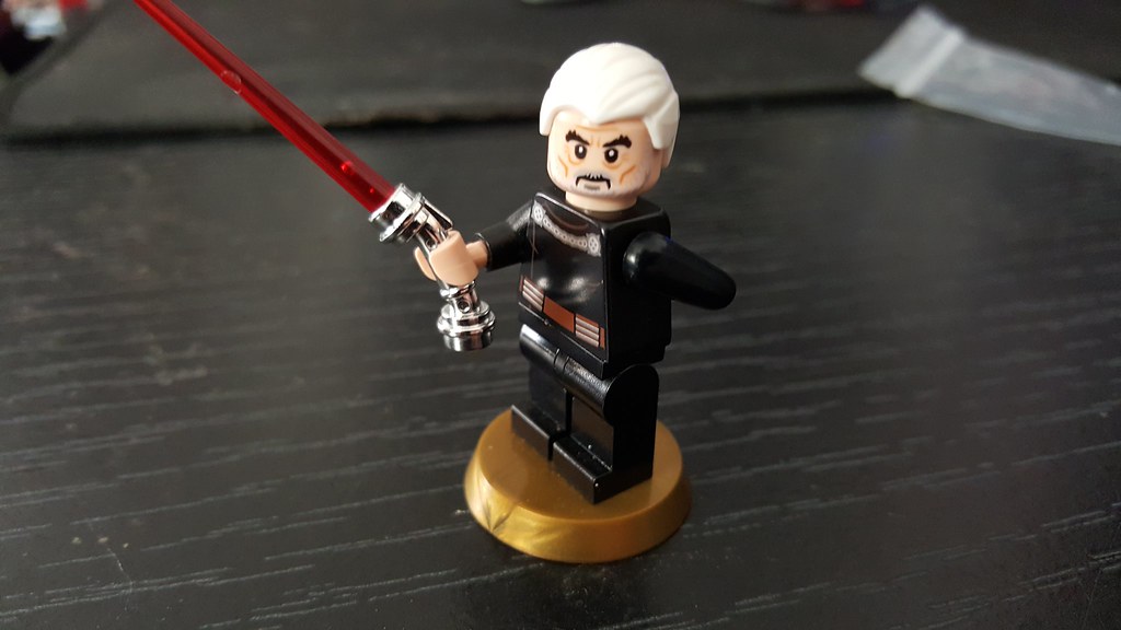 Dooku with Arm Upgrade front view