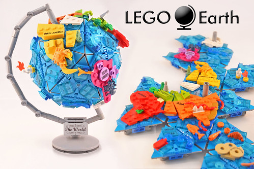 LEGO Earth: Globe & Map 2-in-1