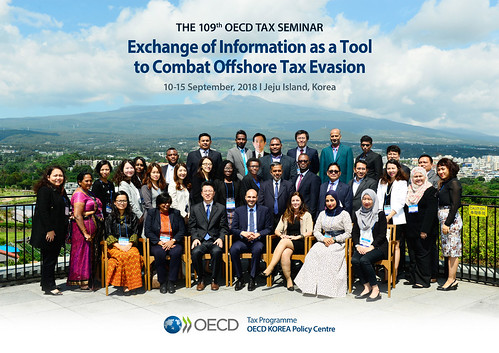 The Global Forum delivers a seminar in JeJu Island, Korea, to assist countries to fight tax evasion