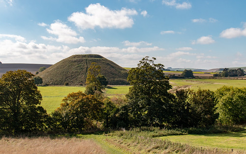 wiltshire silbury hill archaeology neolithic english heritage landscape field grass tree sky
