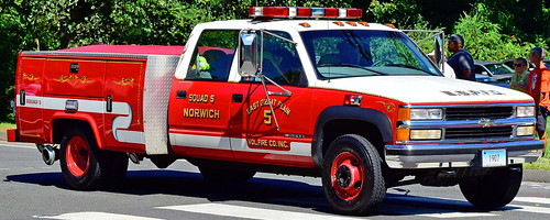 ct firefighters convention parade 2018 state norwich east great plain chevy utility